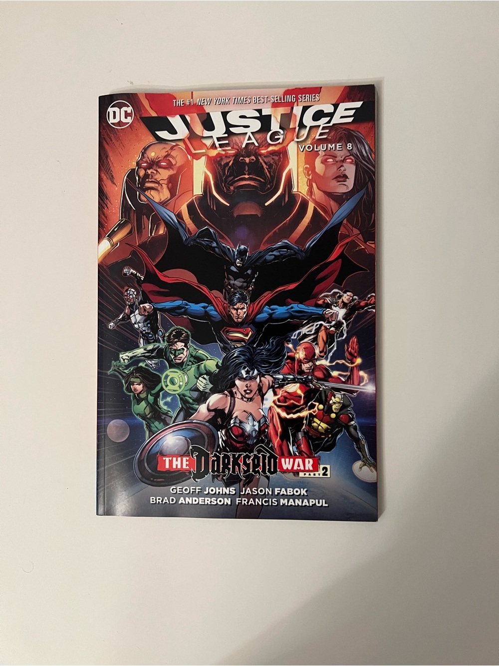 DC Justice League: The Darkseid War Vol. 2 - Red, Black & Blue Cover